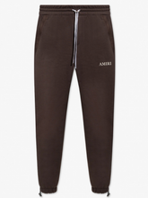 AMIRI PUFF LOGO SWEATPANTS BROWN