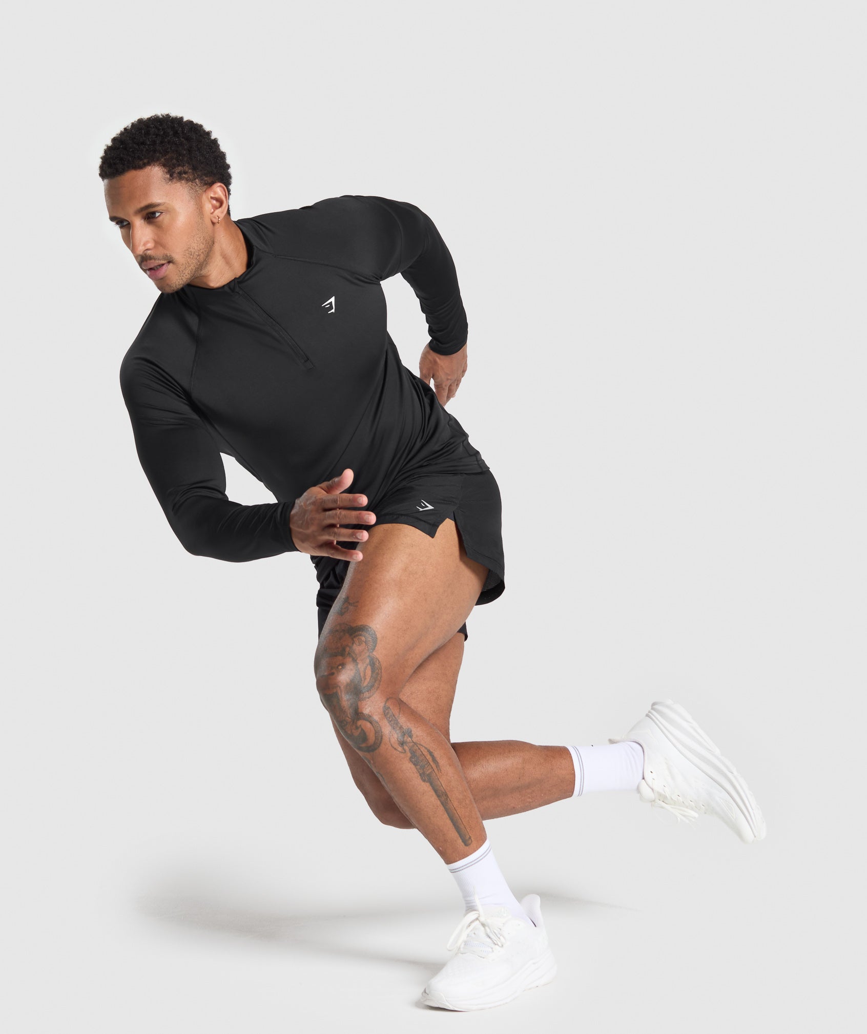 Gymshark Performance 1/4 Zip - Black
