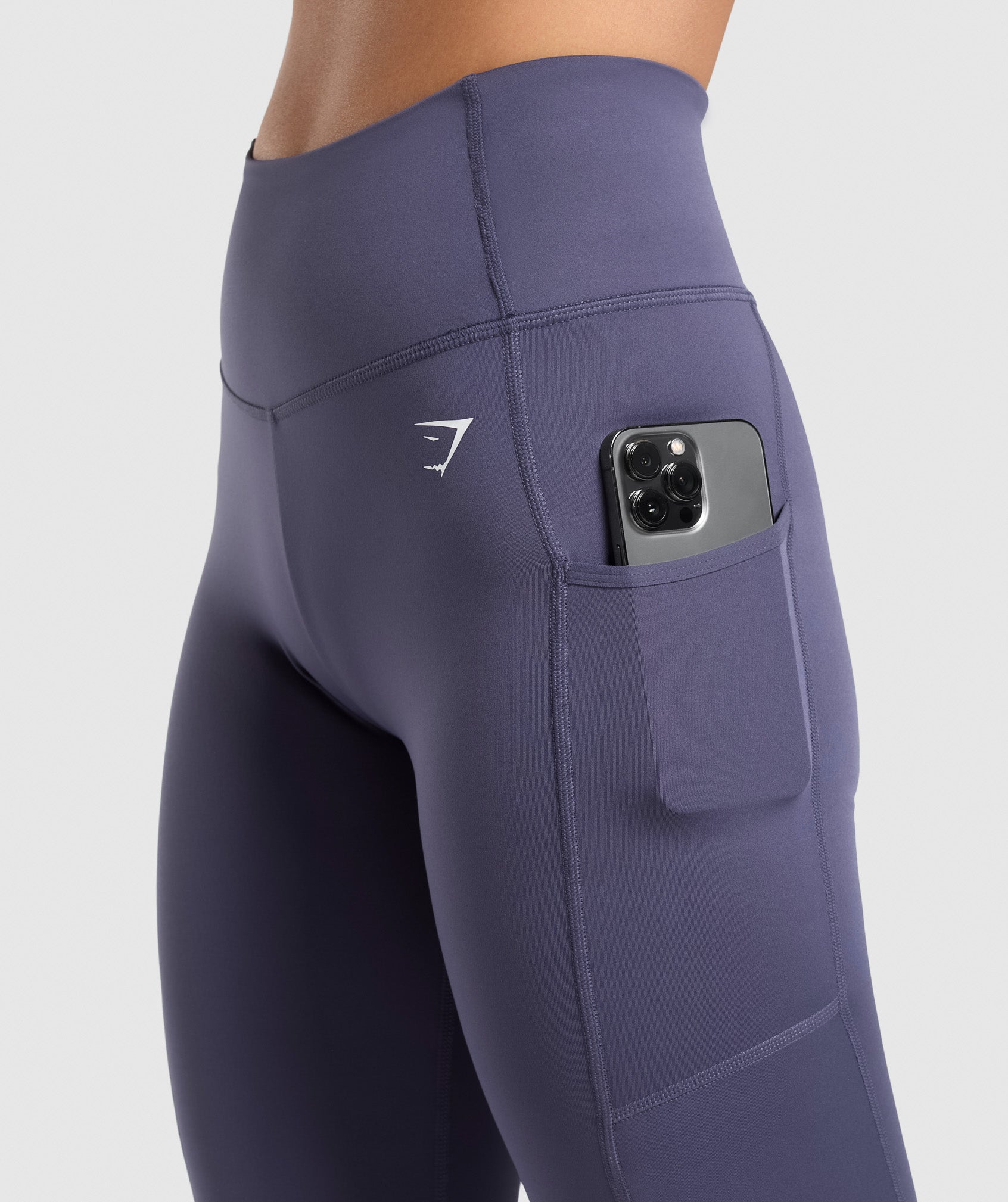 Gymshark Pocket Leggings - Weighted Purple