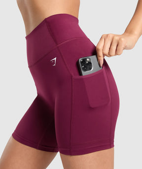 Gymshark Pocket Shorts - Strong Pink