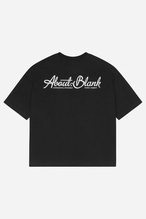 Banner t-shirt - black/ecru