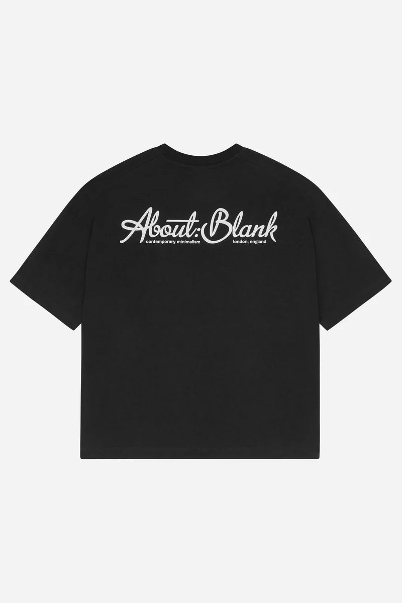 Banner t-shirt - black/ecru