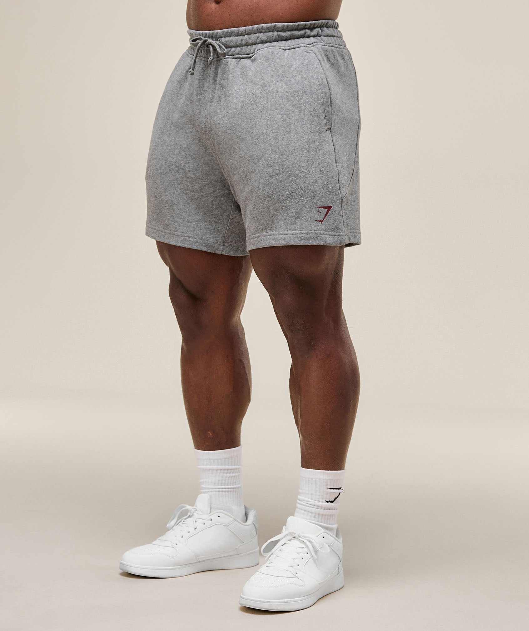 Gymshark Power 5" Shorts - Charcoal Core Marl