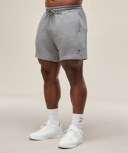 Gymshark Power 5" Shorts - Charcoal Core Marl