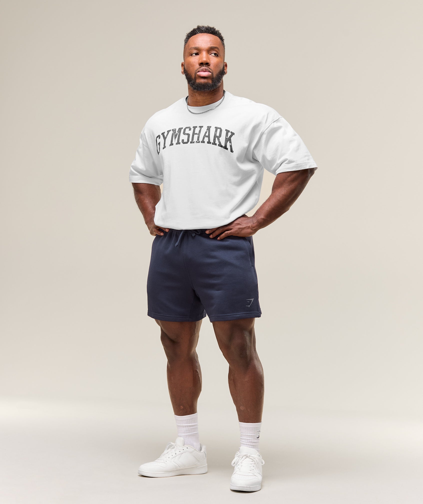 Gymshark Power 5" Shorts - Heavy Blue