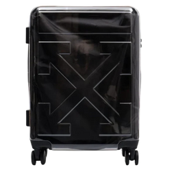 OFF WHITE Unisex Black Arrow Motif Trolley Case