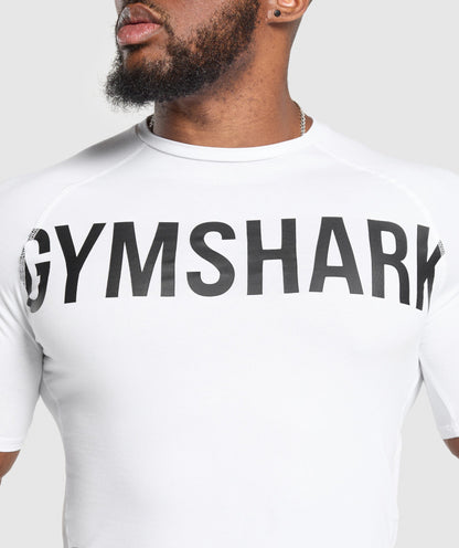 Gymshark Prime T-Shirt - White