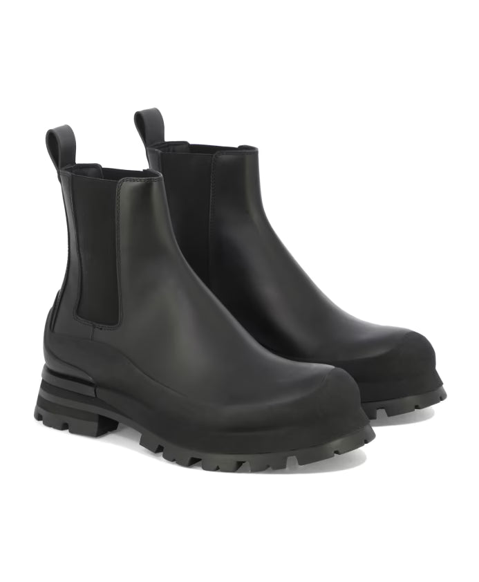 Black Ankle Boots for Men