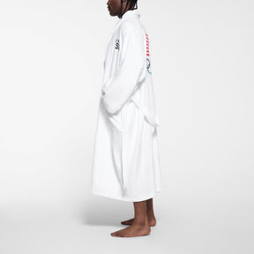 SKIMS FOR TEAM USA TERRY OLYMPIC UNISEX ROBE | WHITE