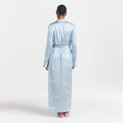Woven Shine Long Robe