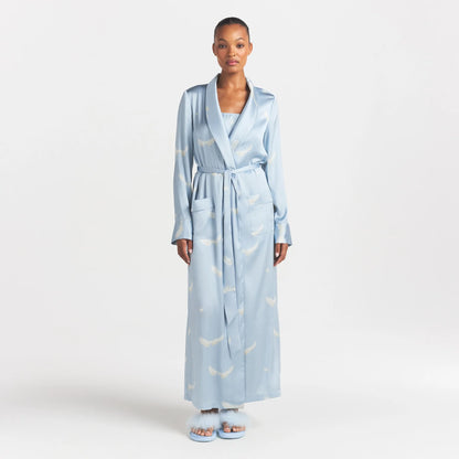 Woven Shine Long Robe