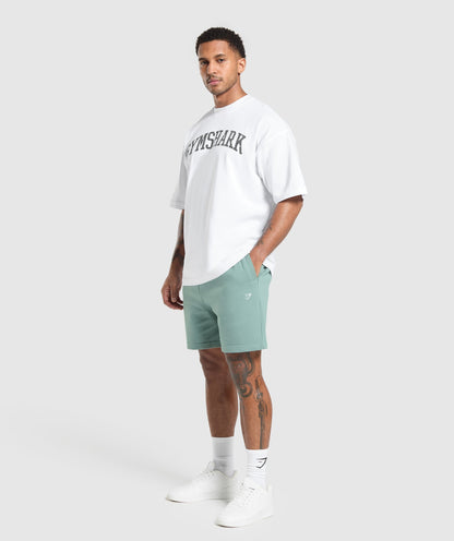 Gymshark Rest Day Essentials Shorts - Celeste Blue