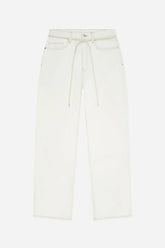 Relaxed denim jean - ecru