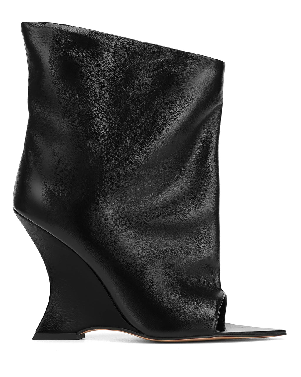 Reptile Black Leather