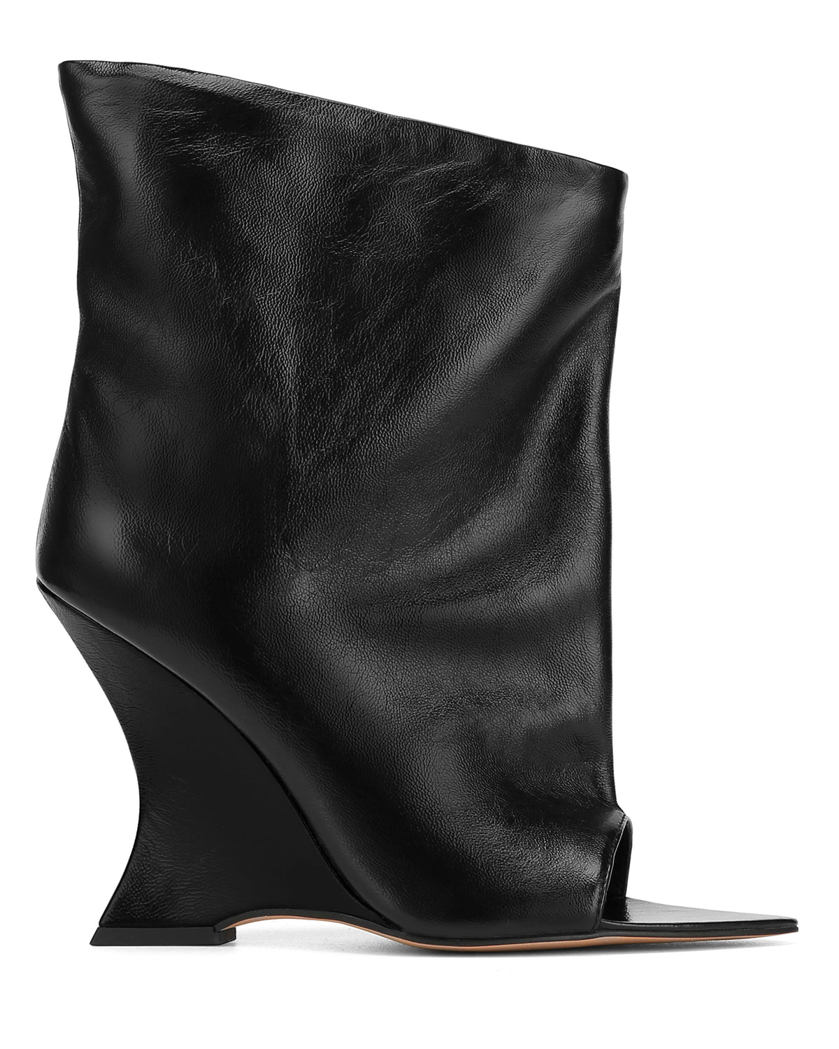 Reptile Black Leather