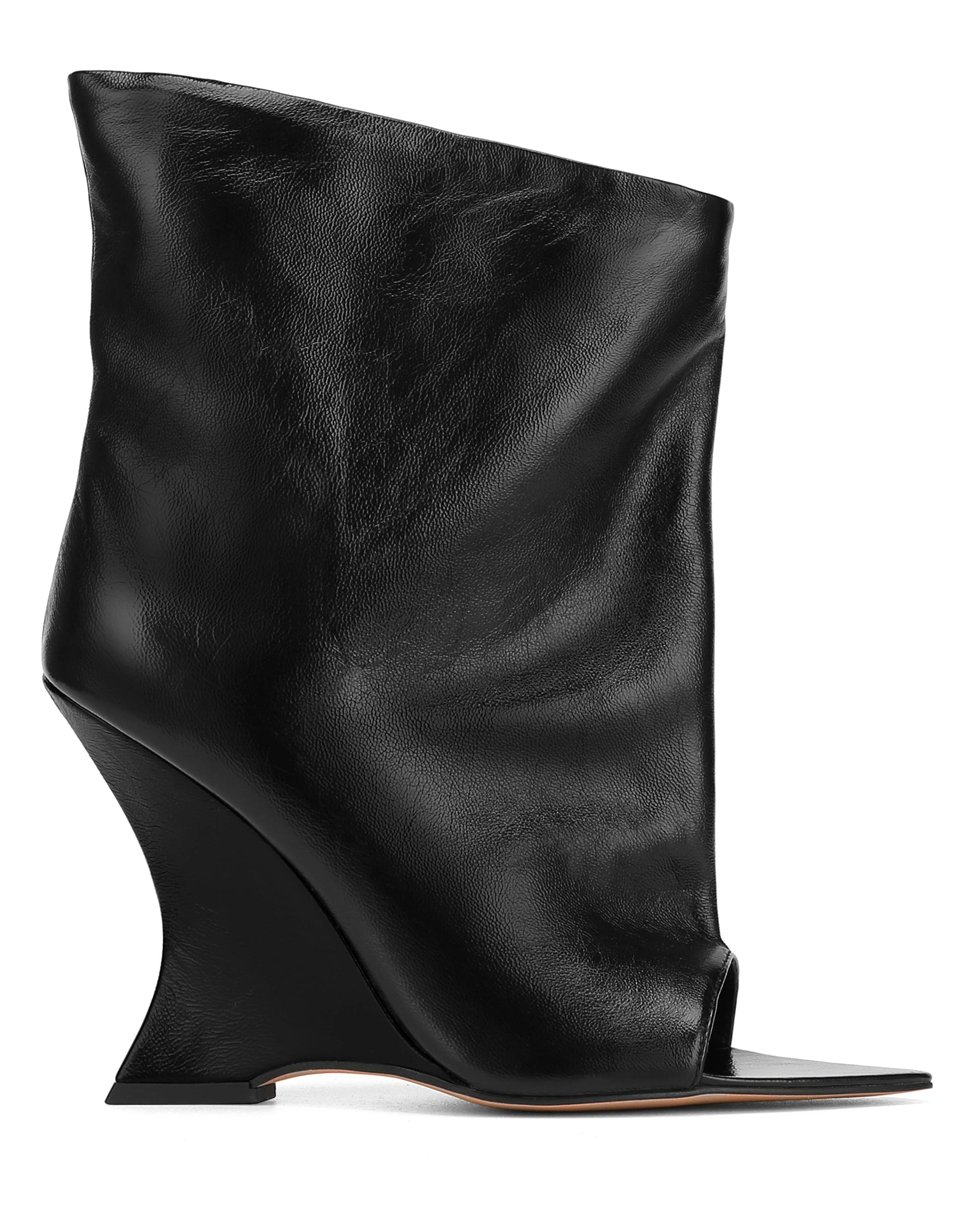 Reptile Black Leather