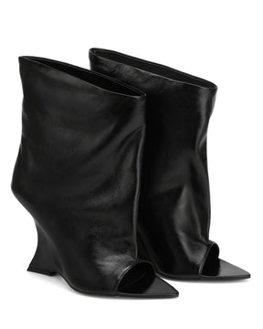 Reptile Black Leather