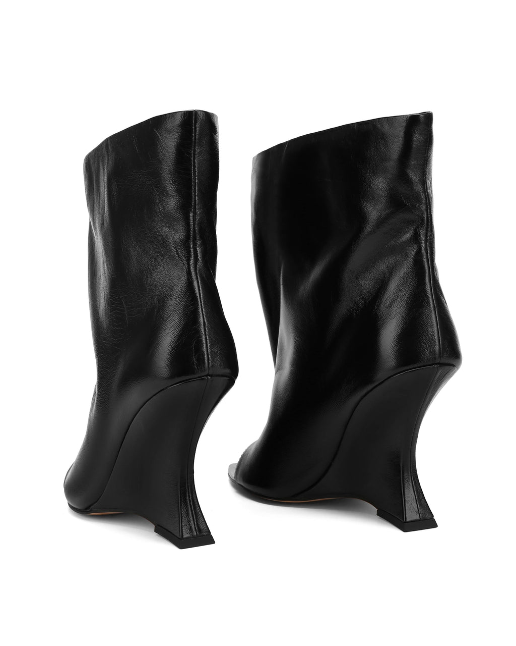 Reptile Black Leather