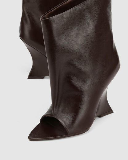 Reptile Brown Leather