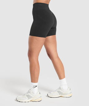 Gymshark Luxe Seamless Shorts - Coal Marl