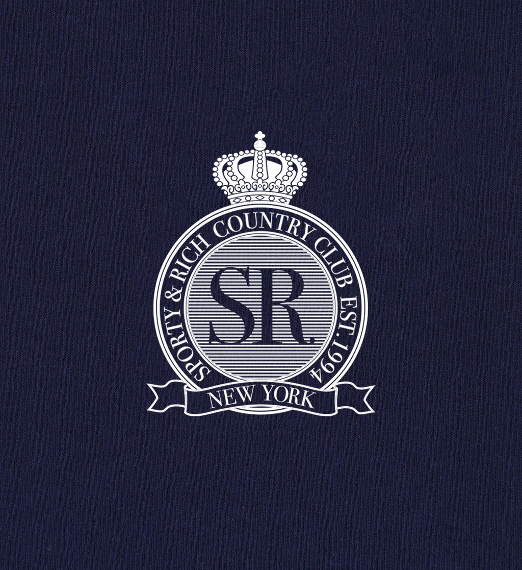 Royal Club Disco Short - Navy/White