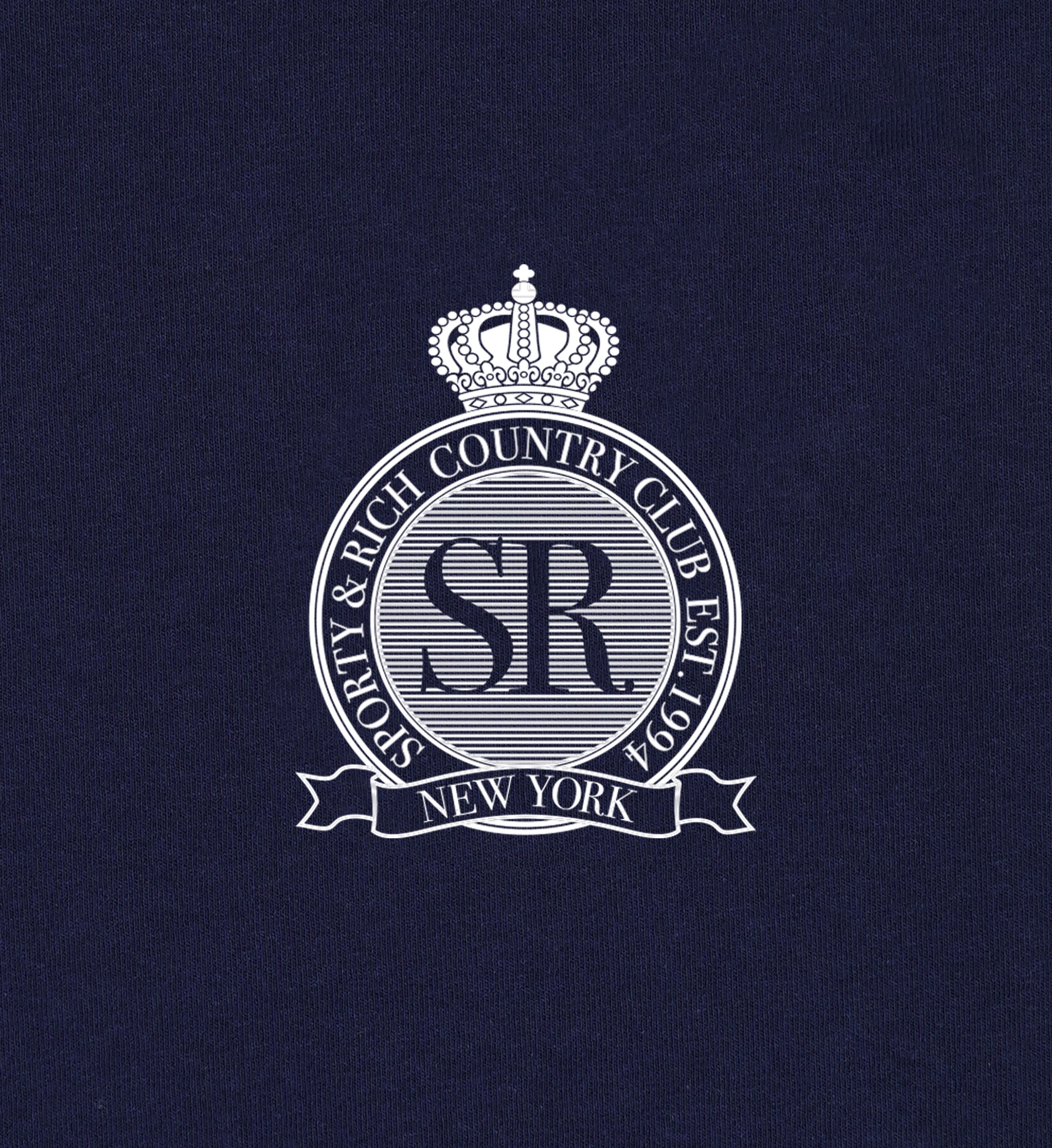 Royal Club Disco Short - Navy/White