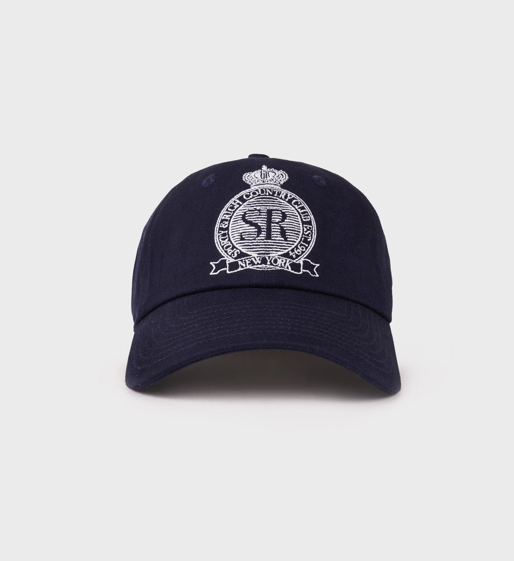Royal Club Hat - Navy/White