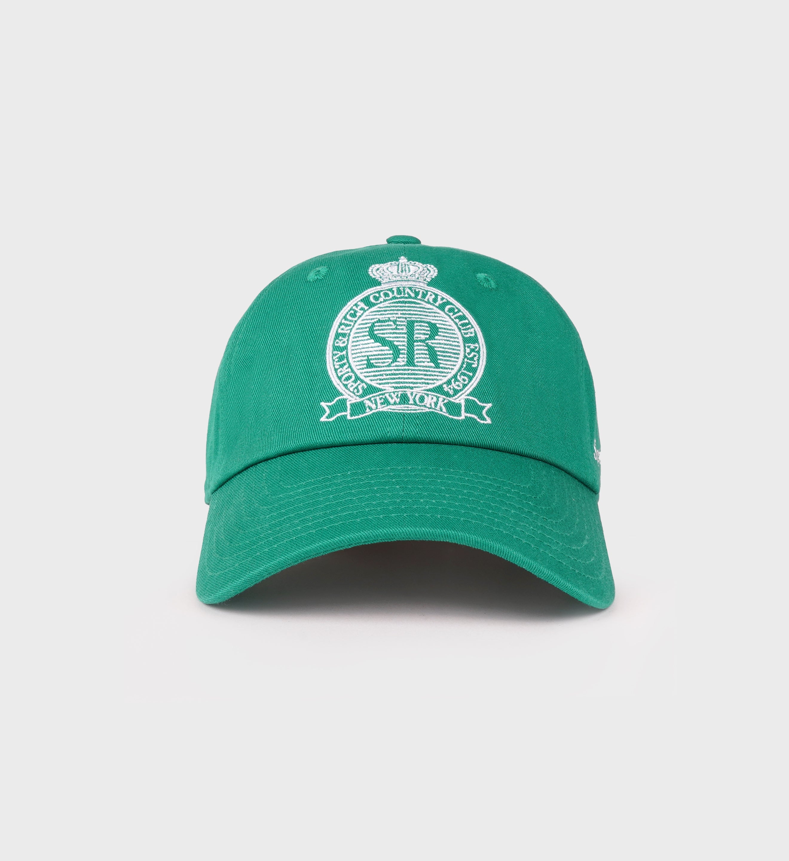 Royal Club Hat - Spring Green/White