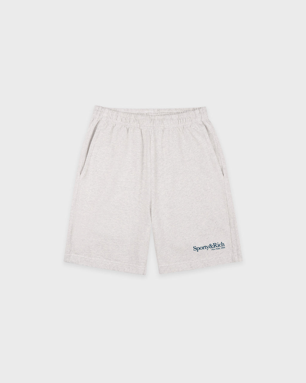 Run Club Gym Short - Heather Gray/Navy