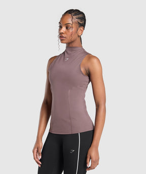 Gymshark Running Tank - Steel Purple