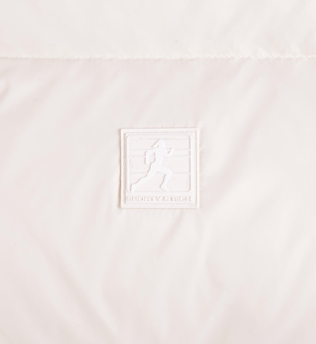 Running Woman Puffer Jacket - Off White