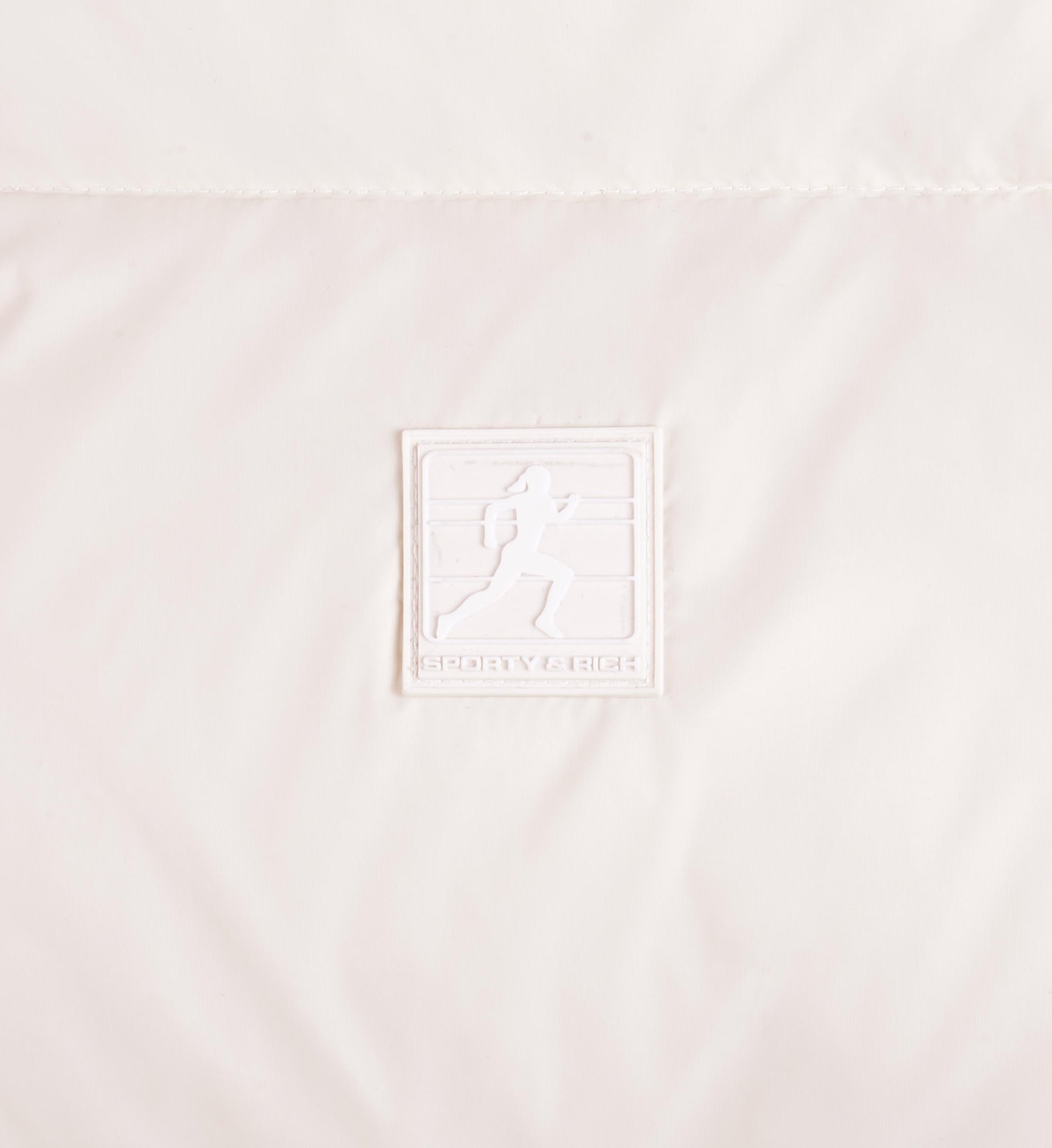Running Woman Puffer Jacket - Off White