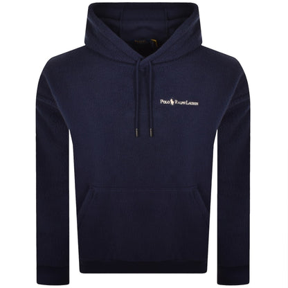Ralph Lauren Borg Fleece Hoodie Navy