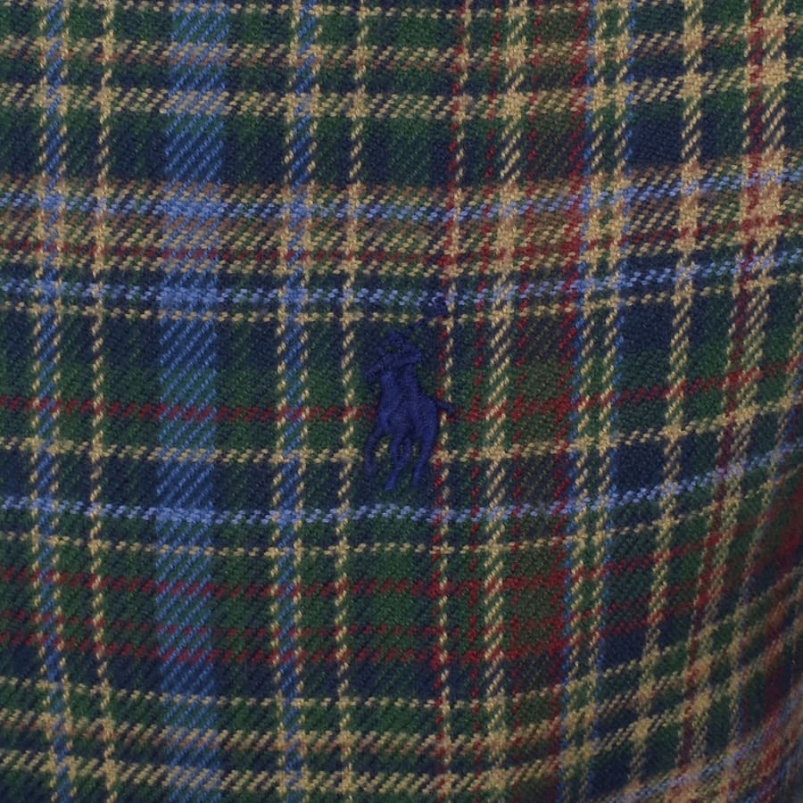 Ralph Lauren Check Long Sleeve Shirt Green