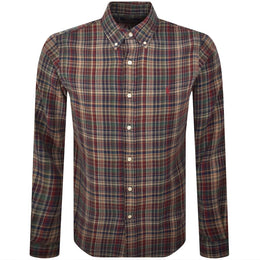 Ralph Lauren Check Long Sleeve Shirt Khaki