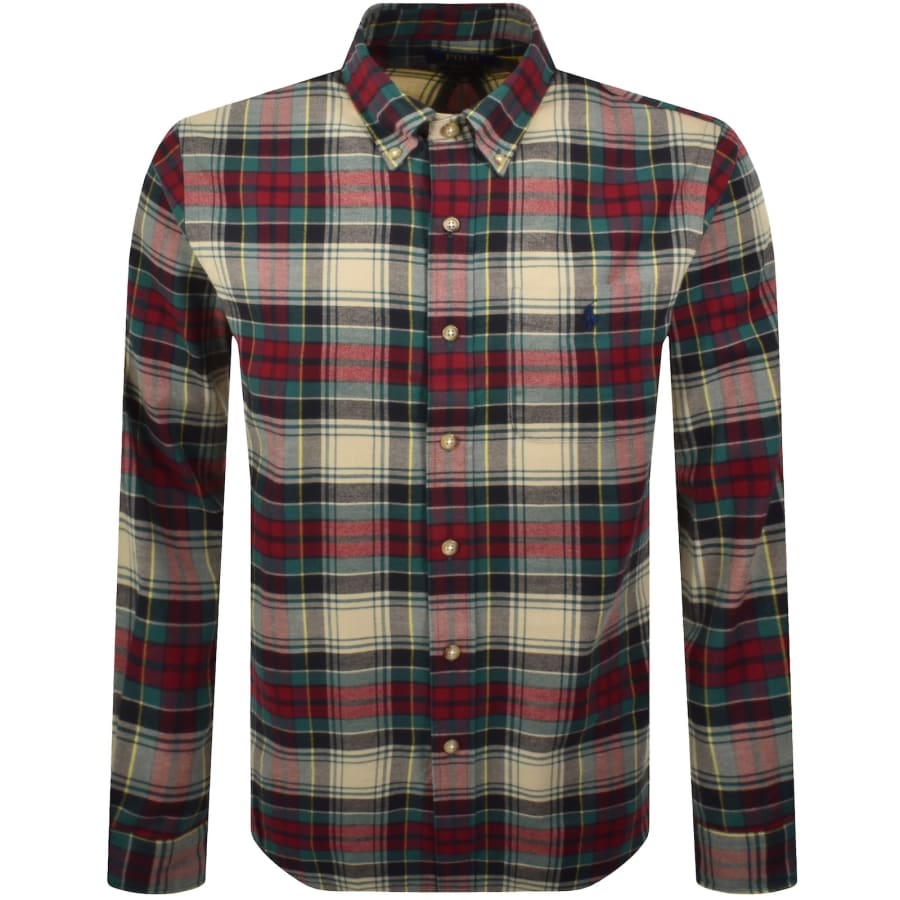 Ralph Lauren Check Long Sleeve Shirt Navy