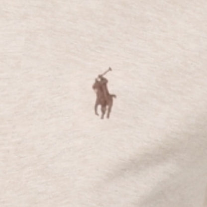Ralph Lauren Crew Neck Slim Fit T Shirt Beige