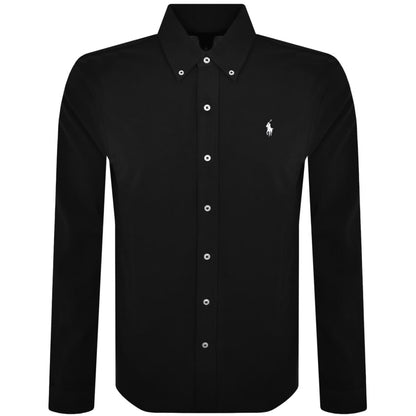 Ralph Lauren Featherweight Mesh Shirt Black