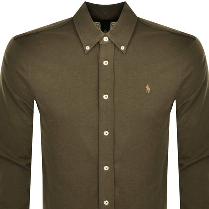 Ralph Lauren Featherweight Mesh Shirt Green