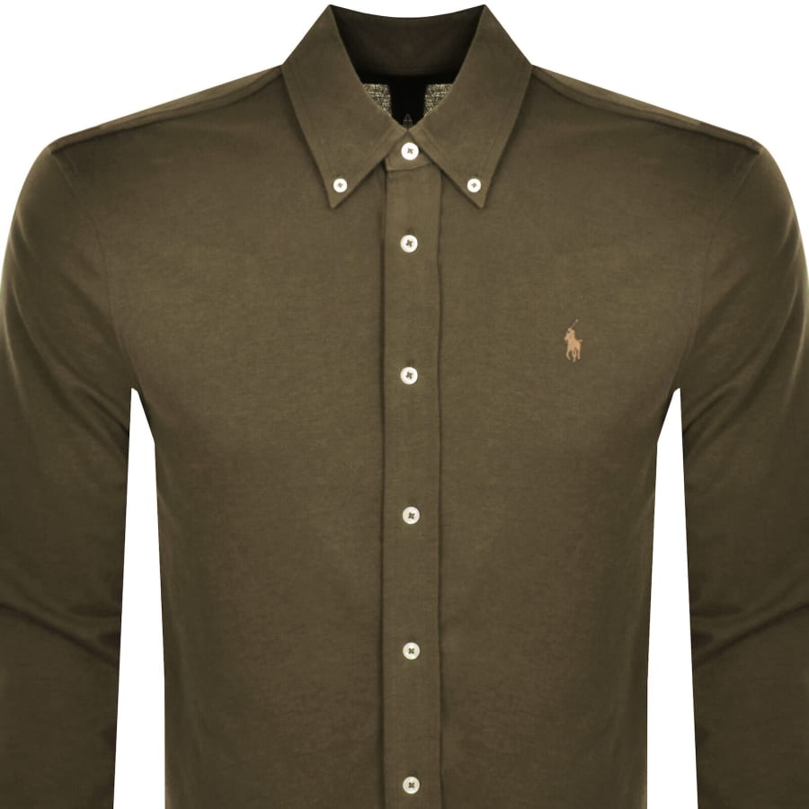 Ralph Lauren Featherweight Mesh Shirt Green