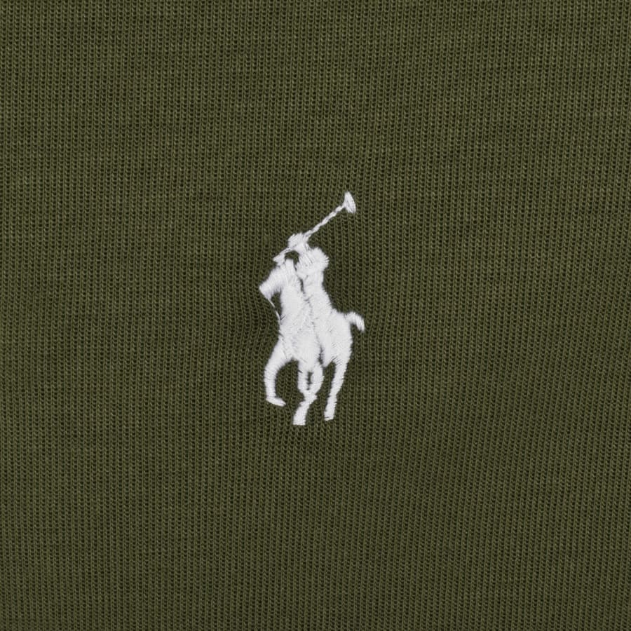 Ralph Lauren Full Zip Hoodie Olive Green