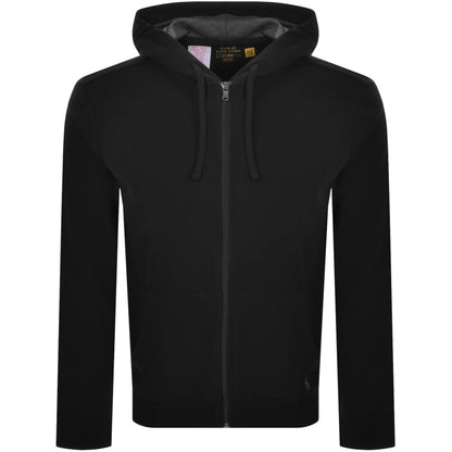 Ralph Lauren Full Zip Hoodie Polo Black