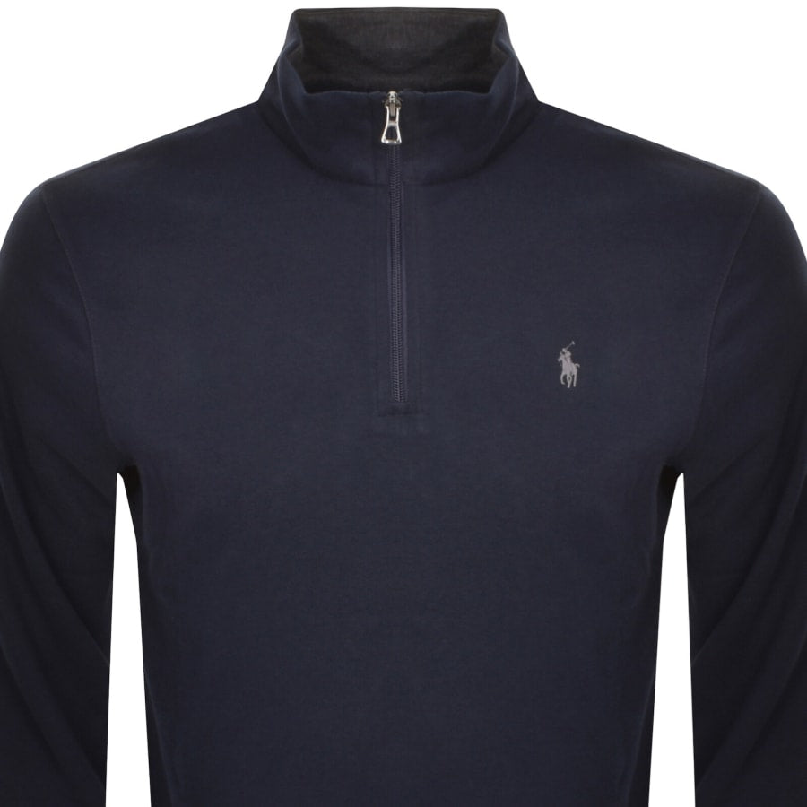 Ralph Lauren Half Zip Sweatshirt Navy