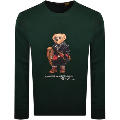 Ralph Lauren Holiday Bear Sweatshirt Green