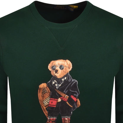 Ralph Lauren Holiday Bear Sweatshirt Green