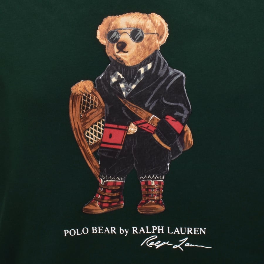 Ralph Lauren Holiday Bear Sweatshirt Green