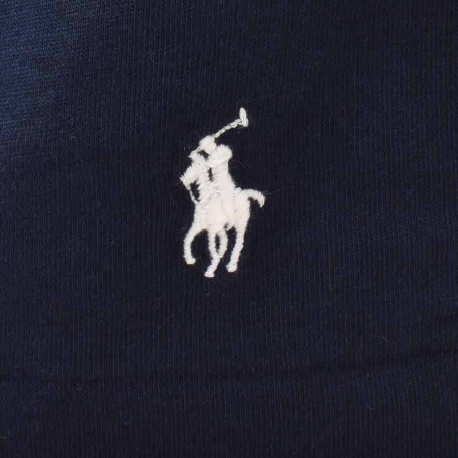 Ralph Lauren Logo Crew Neck T Shirt Navy