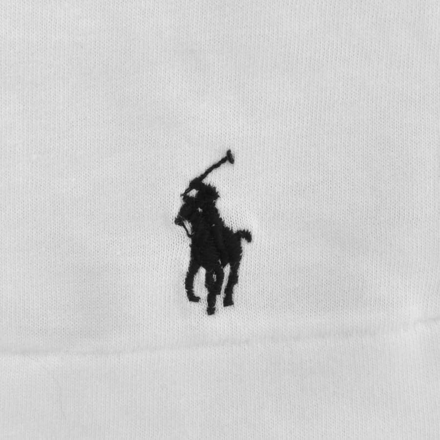 Ralph Lauren Logo Crew Neck T Shirt White