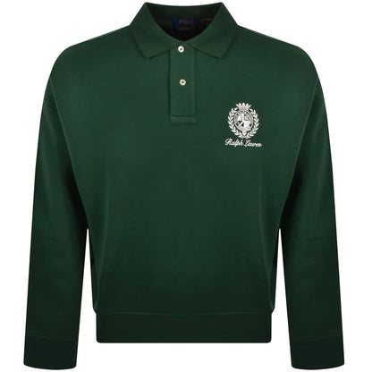 Ralph Lauren Logo Polo Sweatshirt Green