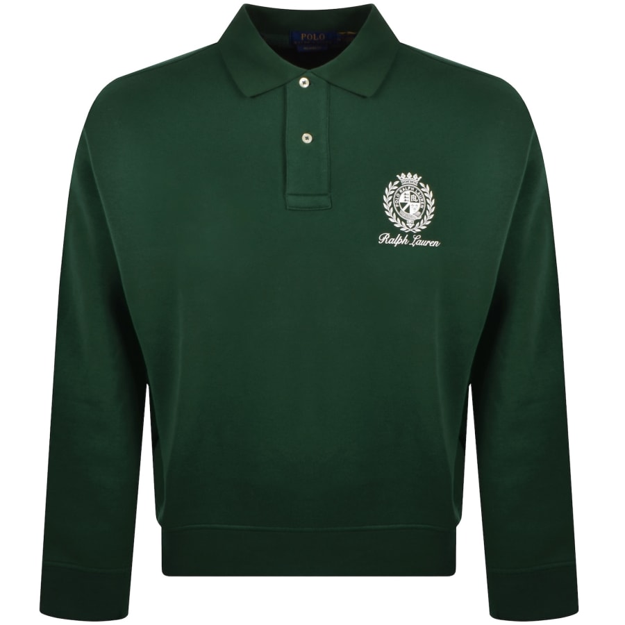 Ralph Lauren Logo Polo Sweatshirt Green